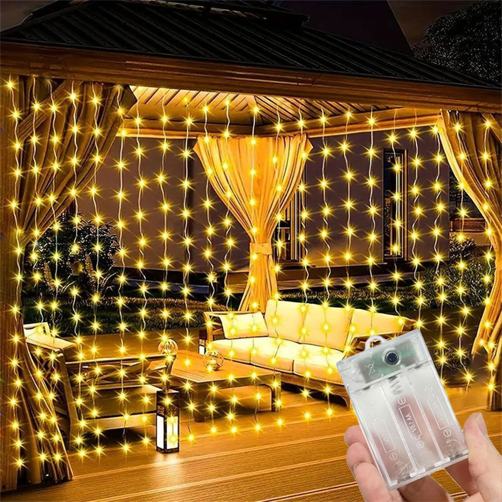 Home Bargains - Guirnalda de Luces LED de Cortina