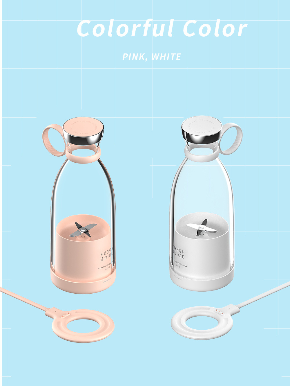 Cargador USB para licuadora de - Citrus Juicer Bar reseña y precio