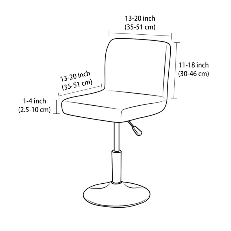 1/4 Uds. Funda para taburete d - Home Bar Lounge reseña y precio