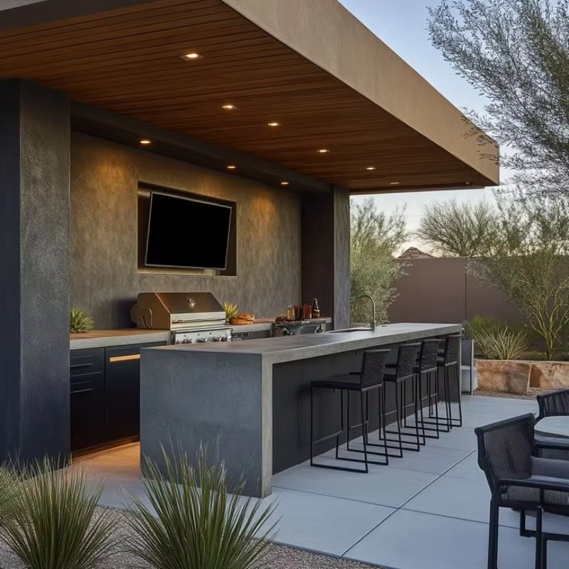 Muebles de Exterior Modernos d - Home Bar Sink reseña y precio