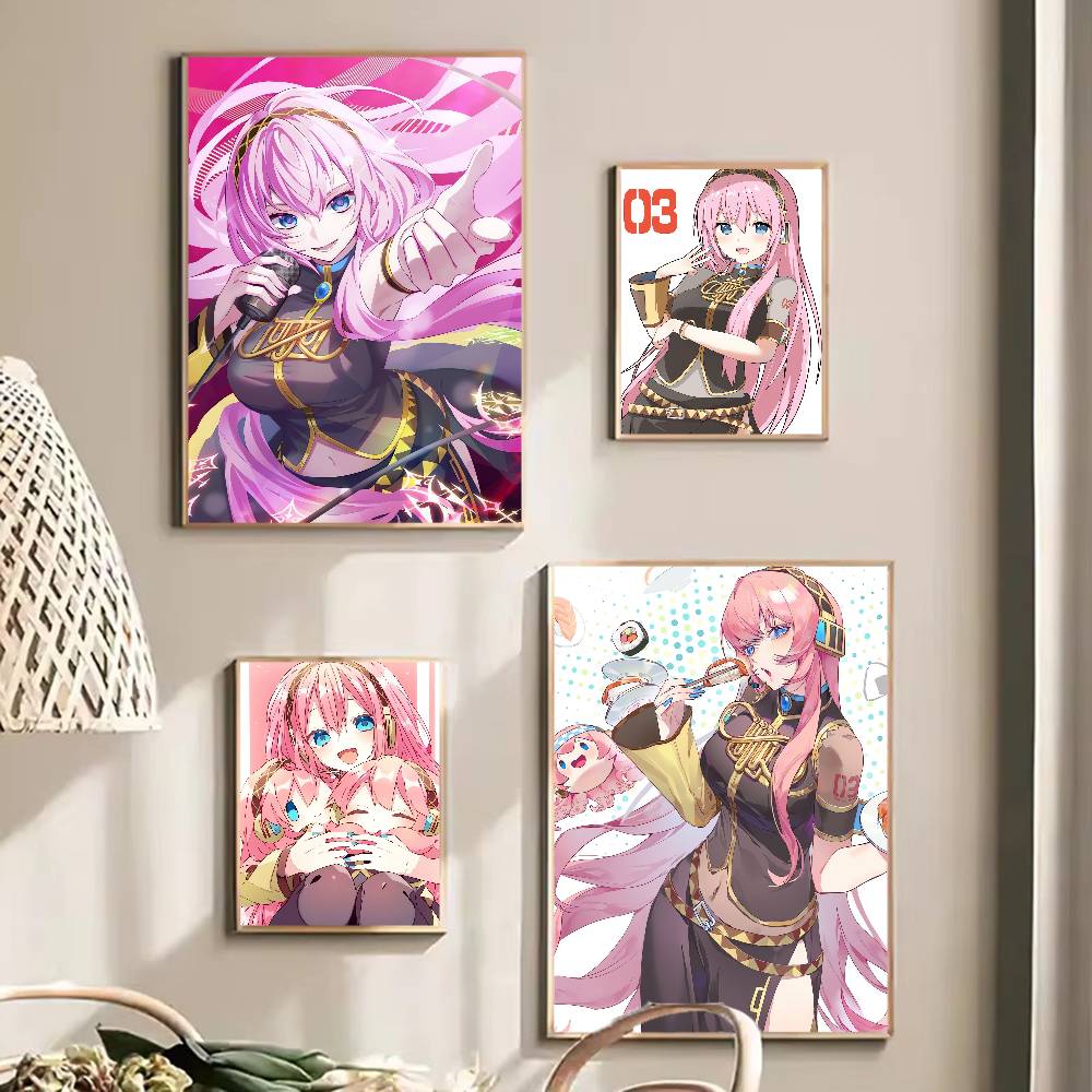 Póster de anime de Megurine Lu - Home Bar And Theater reseña y precio